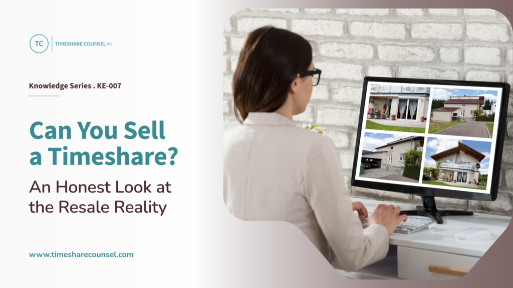 an owner looking at a resale listing site on a laptop at home.