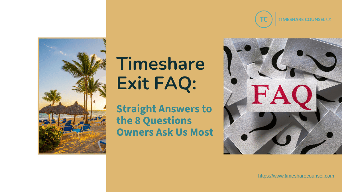 FAQ image and a resort