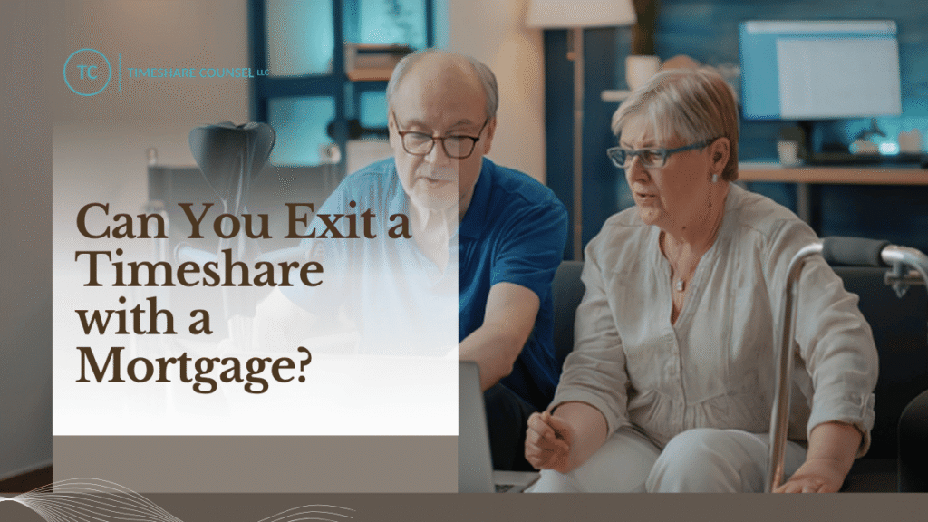 An old ouple reviewing their deed online